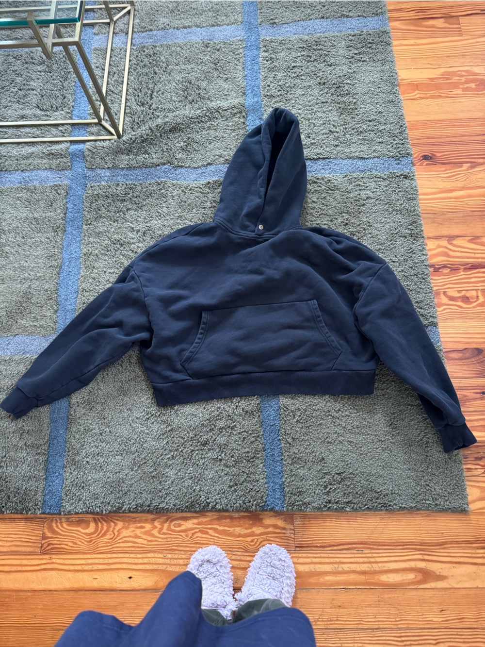 Kids Navy Hoodie Sweatshirt